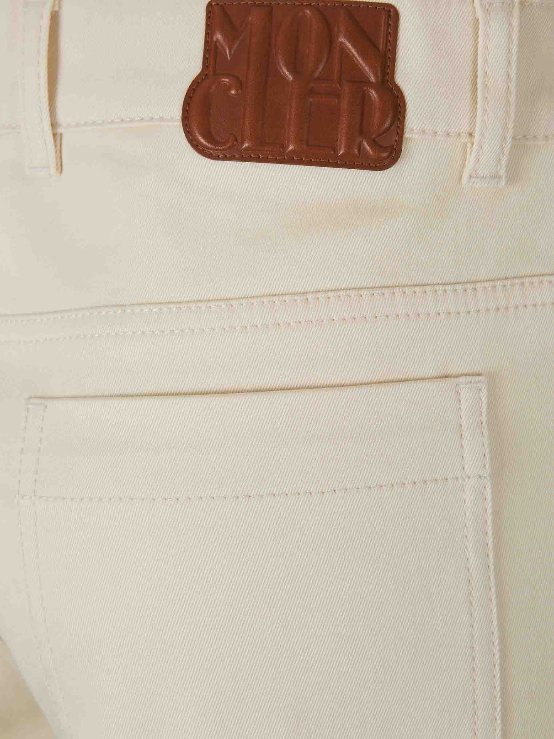 STRAIGHT GABARDINE TROUSERS - 4