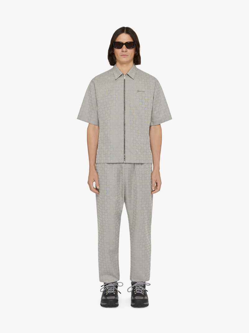 Givenchy ZIPPED SHIRT IN MONOGRAM 72 JACQUARD outlook
