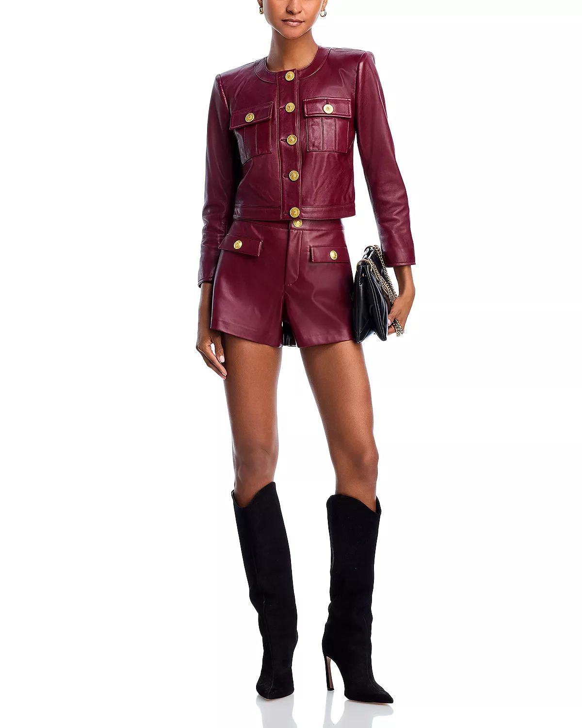 Deidra Leather Jacket - 6