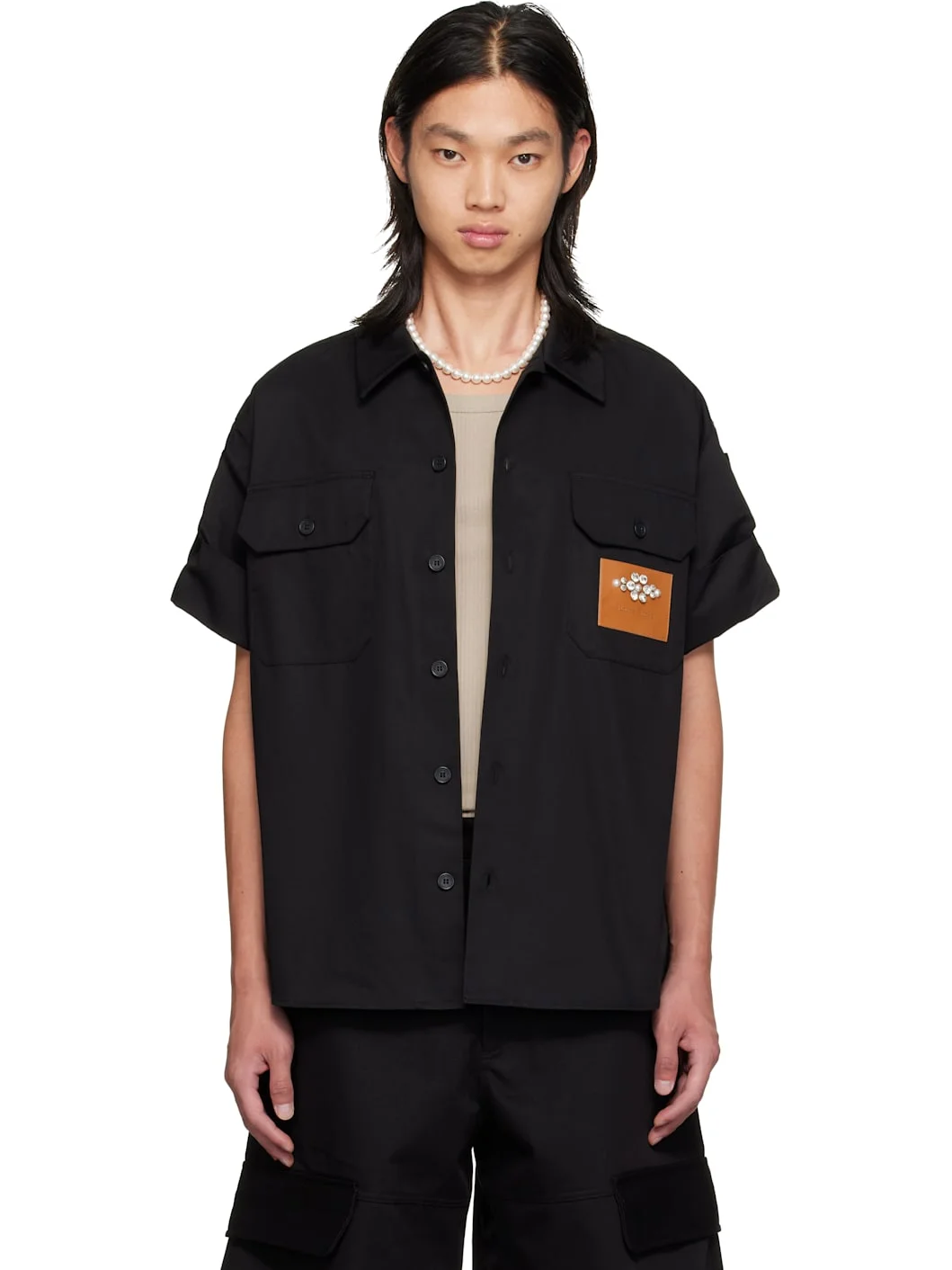Black Military Shirt - 1