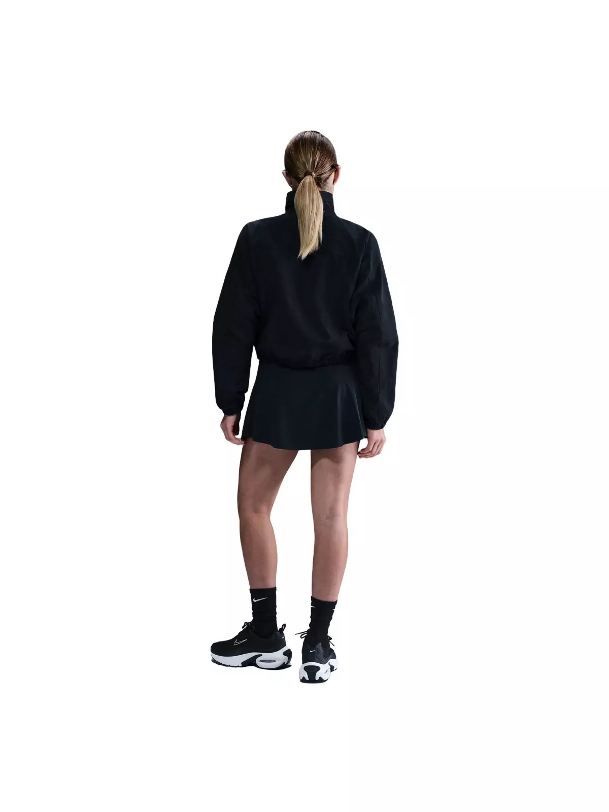 Women's Sportswear Everything Wovens Oversized Repel UV Protection Jacket - Black - 5
