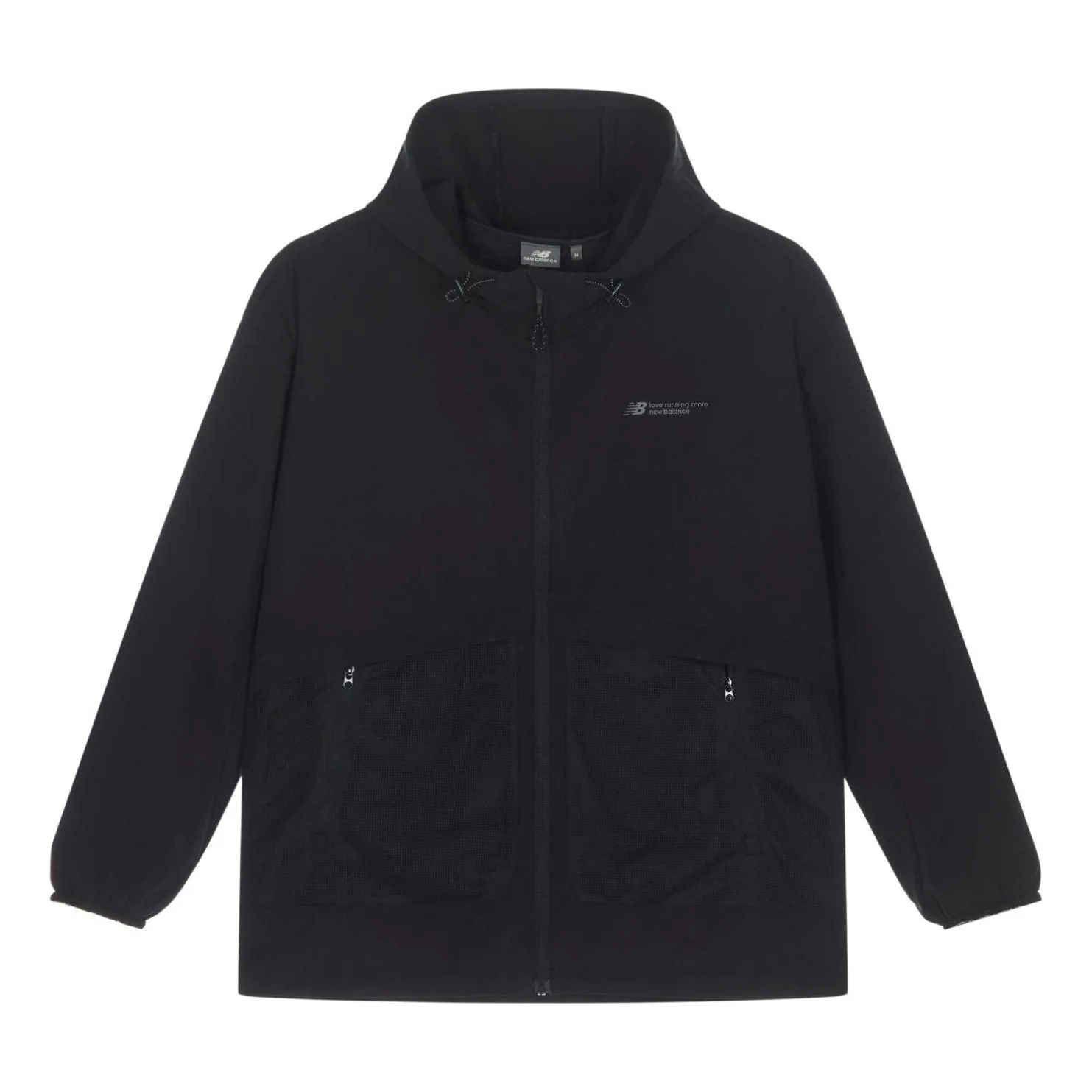 New Balance Woven Hooded Jacket 'Black' NAE24151-BK - 1