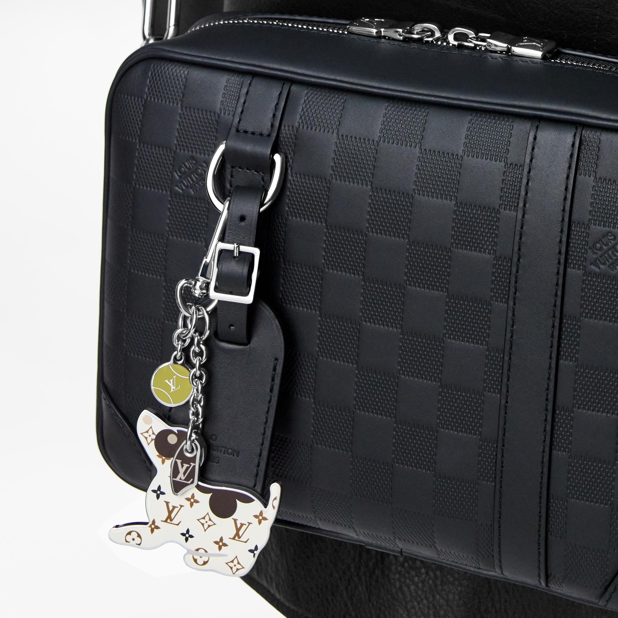 LV Dog Key Holder And Bag Charm - 2