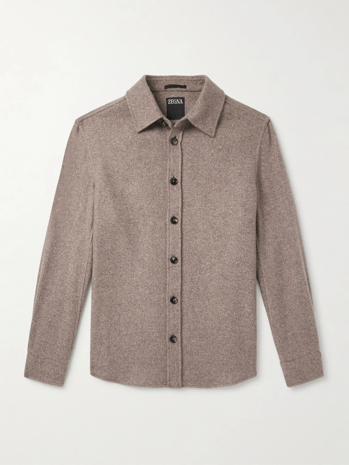 Cashmere and Silk-Blend Shirt - 1