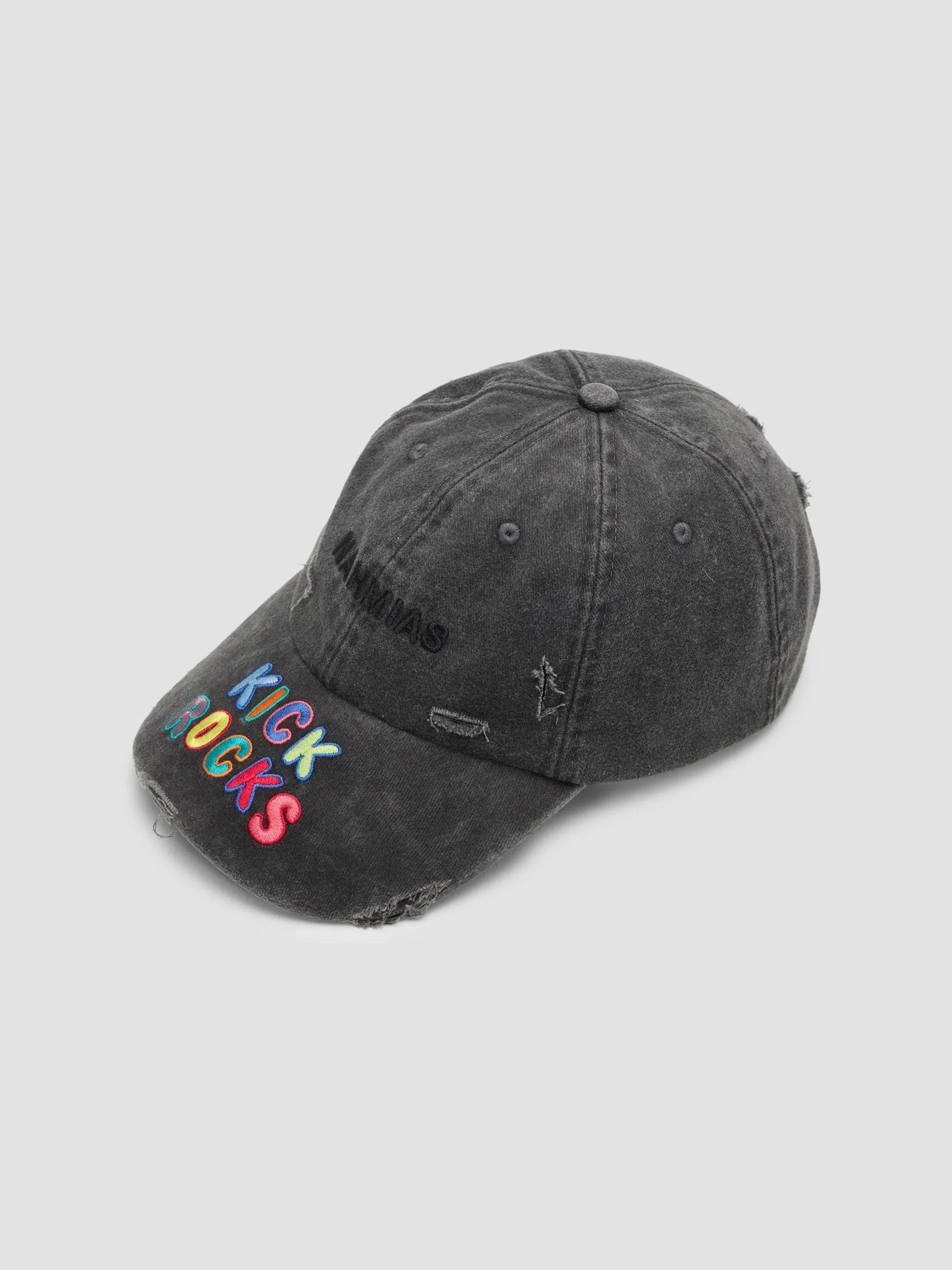 Men's Kick Rocks Baseball Cap - Sunfade Black - 1