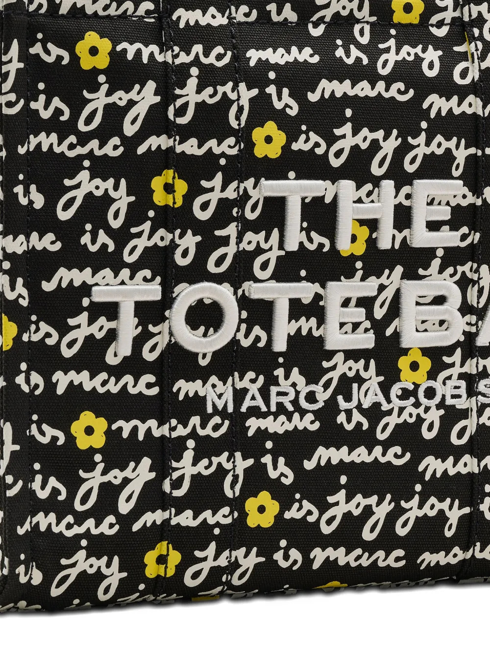 MARC JACOBS - Women The Medium Tote Marc Is Joy Canvas Tote Bag - 5