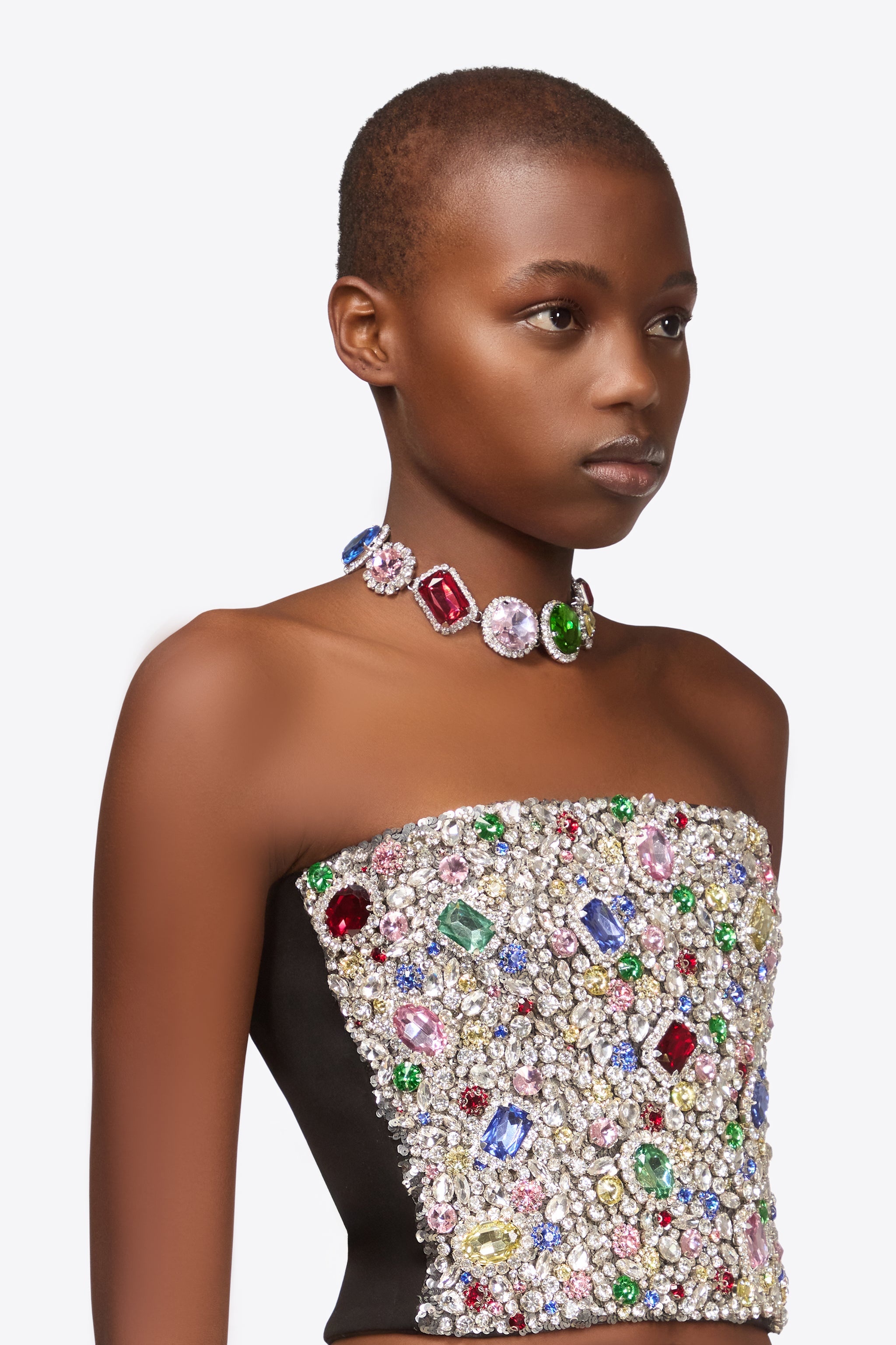 CRYSTAL GEMSTONE NECKLACE - 4