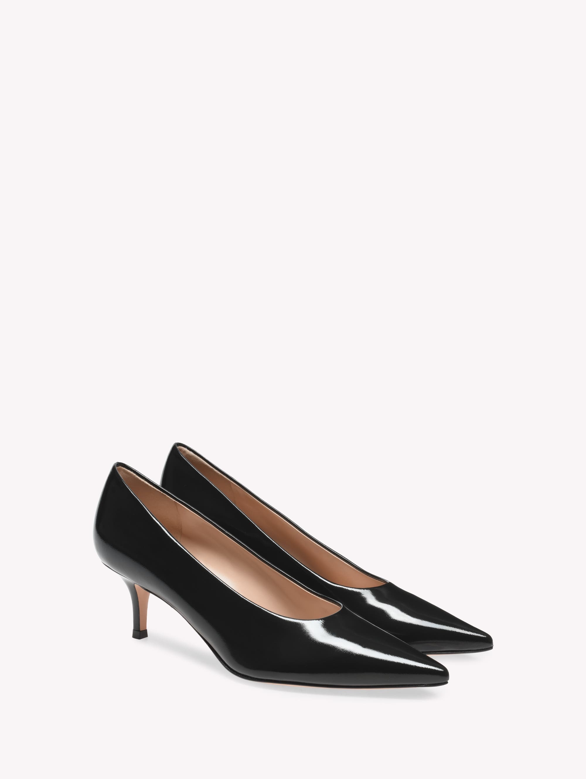 Gianvito Rossi Rania 85 Pump in Black Nappa at Nordstrom - 2