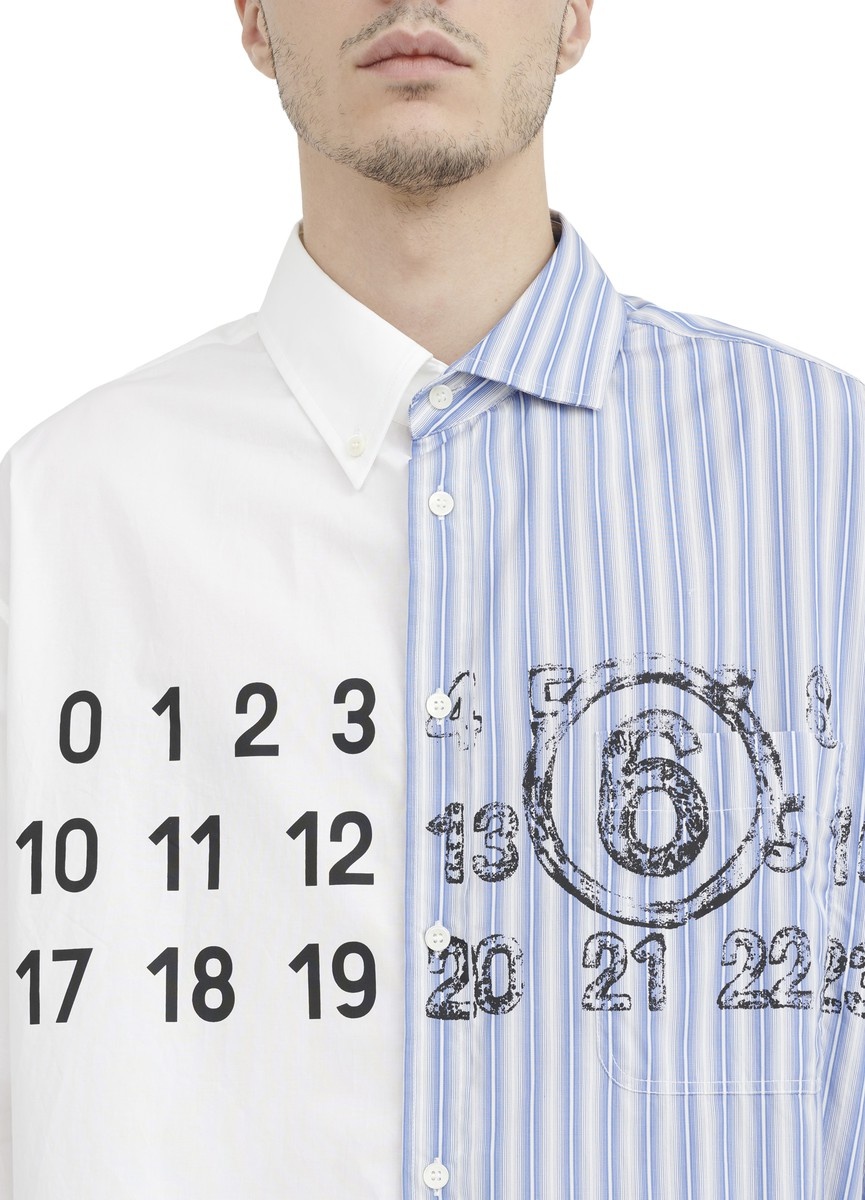 Spliced numbers shirt - 4