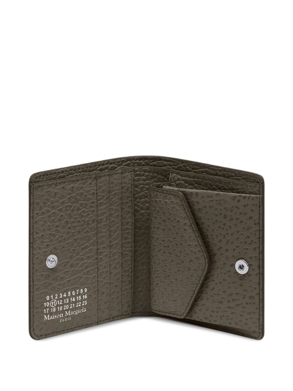 four-stitches leather cardholder - 3