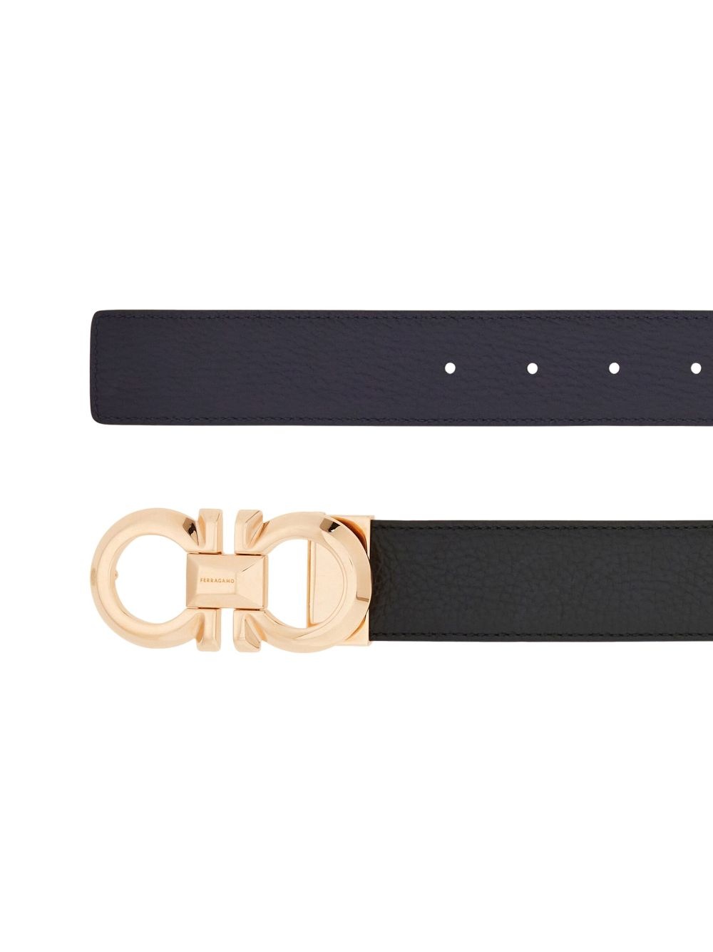 reversible Gancini belt - 2