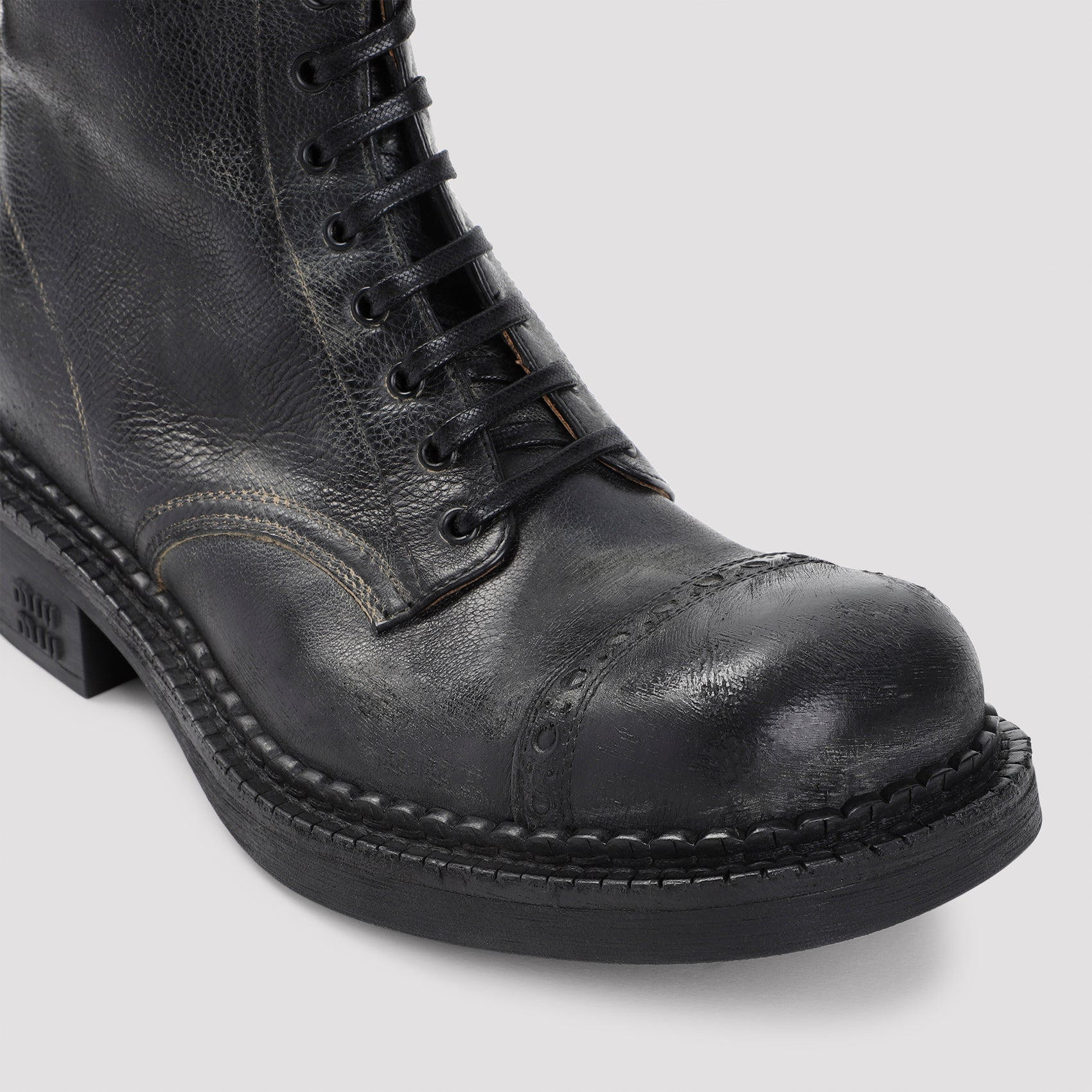 Miu Miu Laced Ankle Boots Women - 4