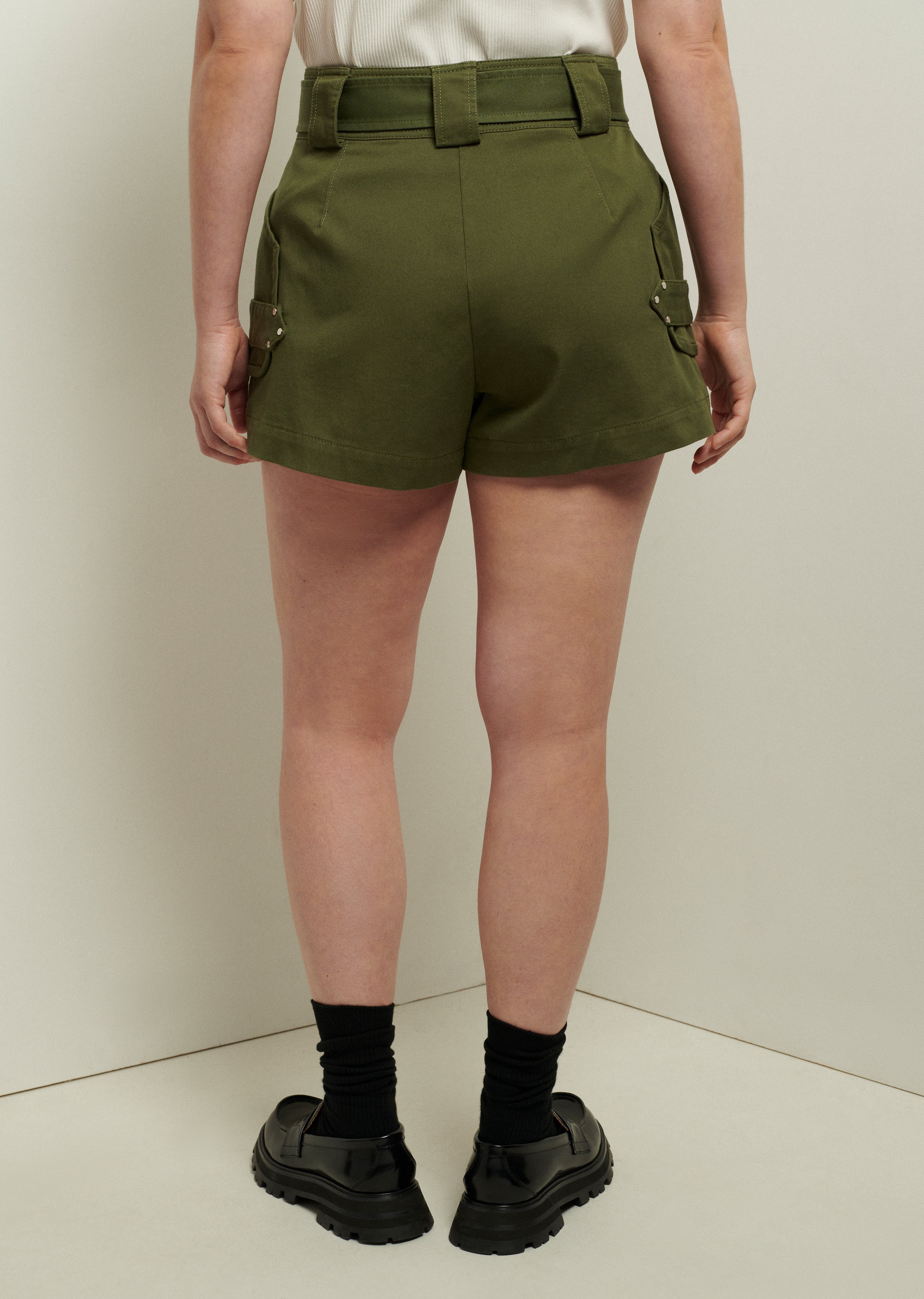MONTEREY BELTED SHORTS - 5