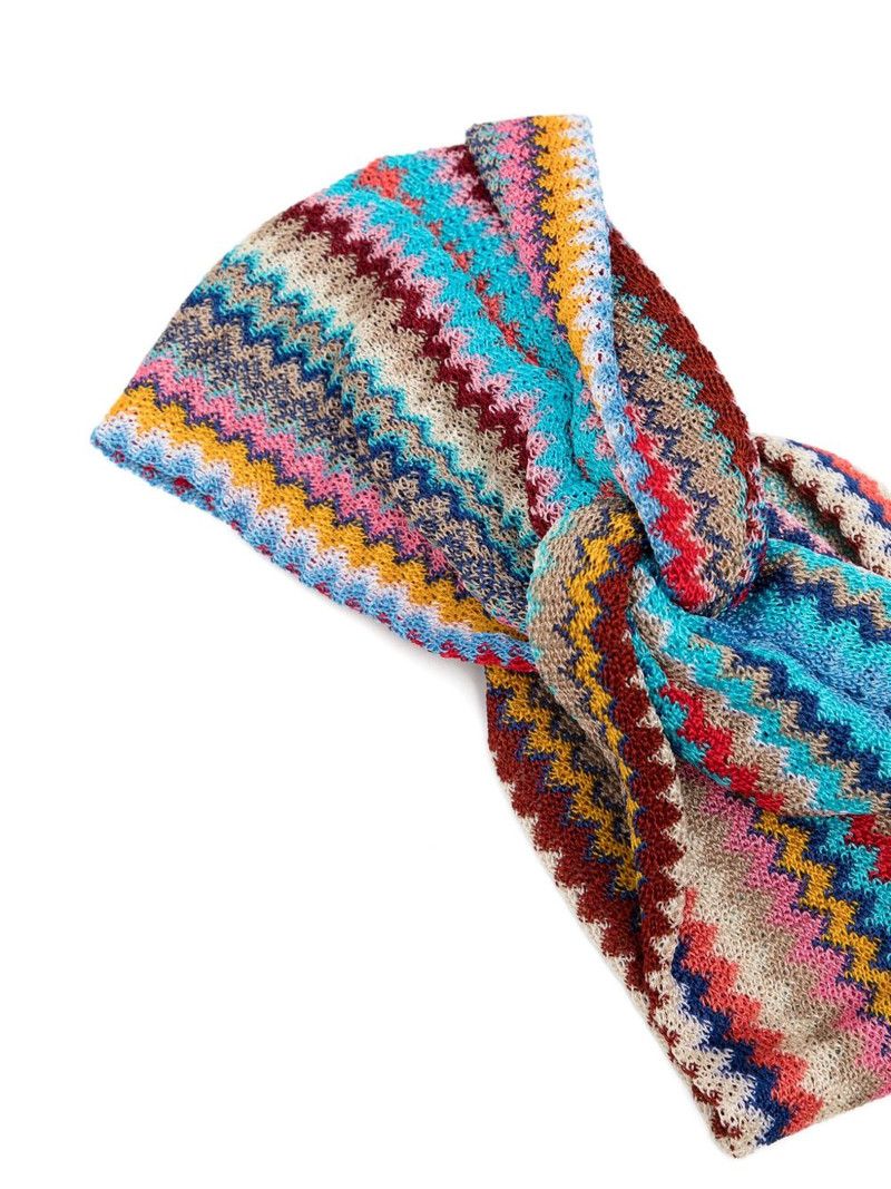 Missoni knitted headband outlook