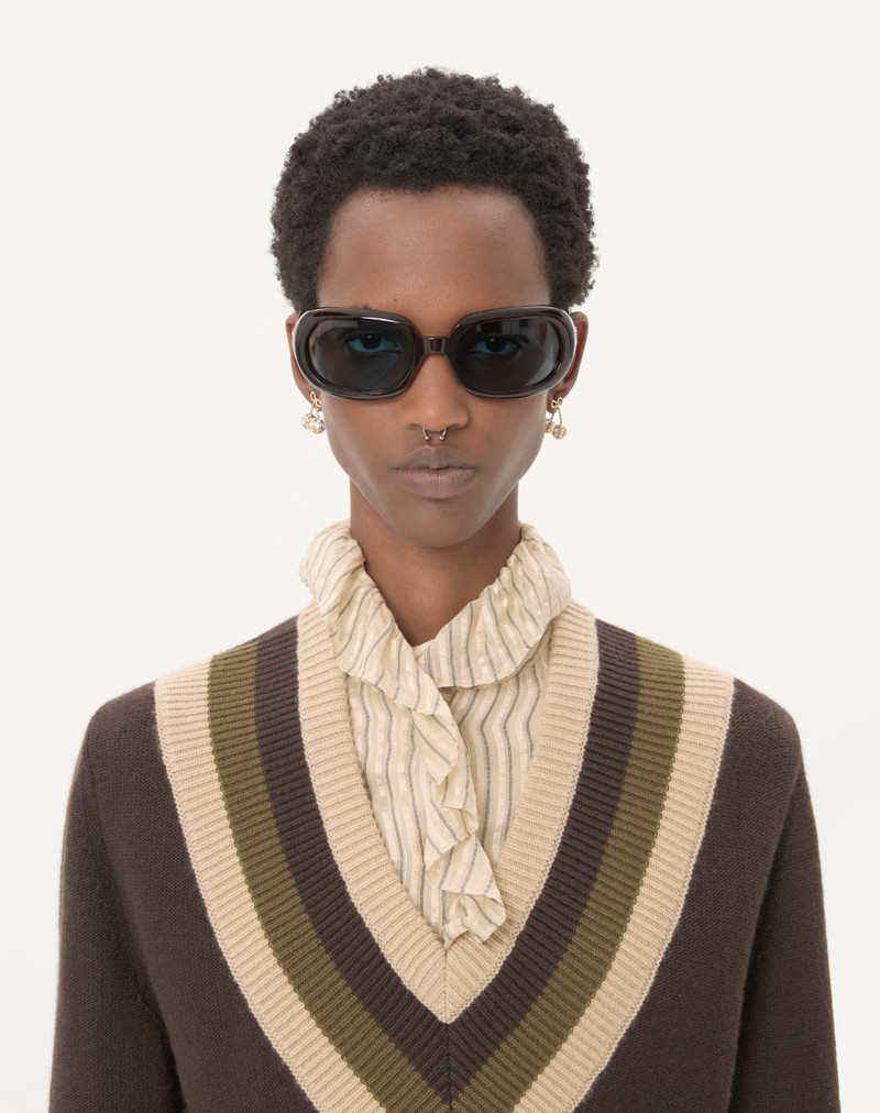 Valentino CHERRYFIC METAL AND SWAROVSKI® CRYSTAL EARRINGS outlook