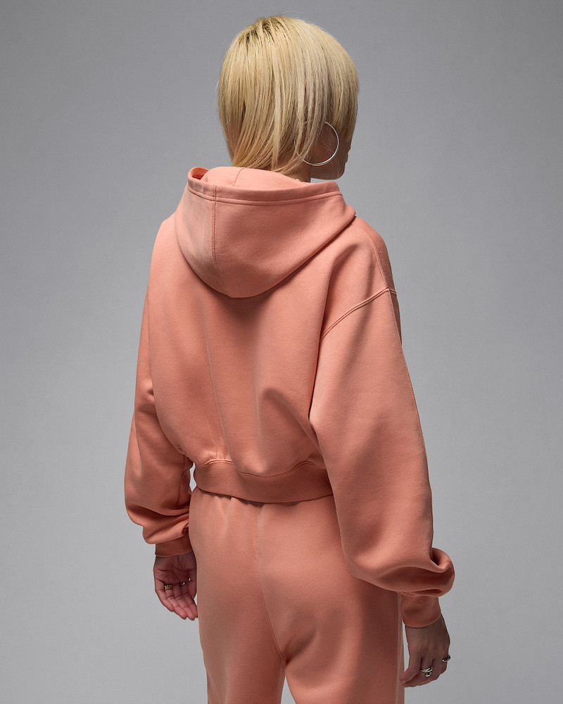 Jordan Jordan Brooklyn Fleece Women's Cropped Full-Zip Hoodie outlook