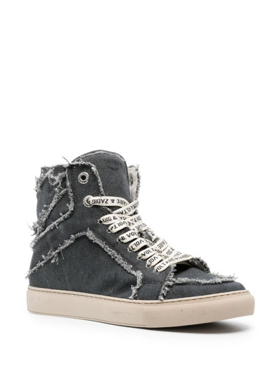 Zadig & Voltaire Flash hi-top sneakers outlook