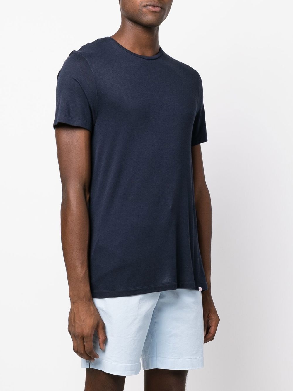 short-sleeve cashmere T-shirt - 3