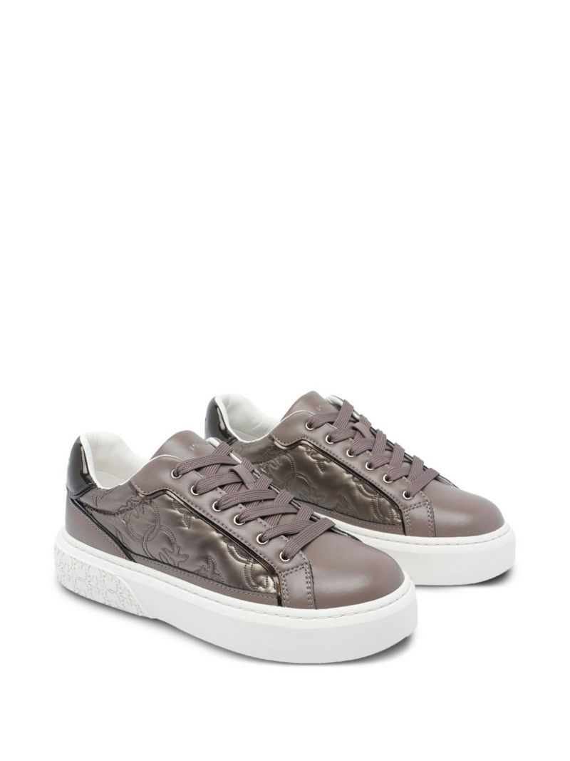 PINKO quilted platform sneakers outlook