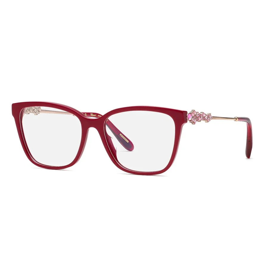 Chopard Demo Square Ladies Eyeglasses VCH361S 08LA 55 - 1