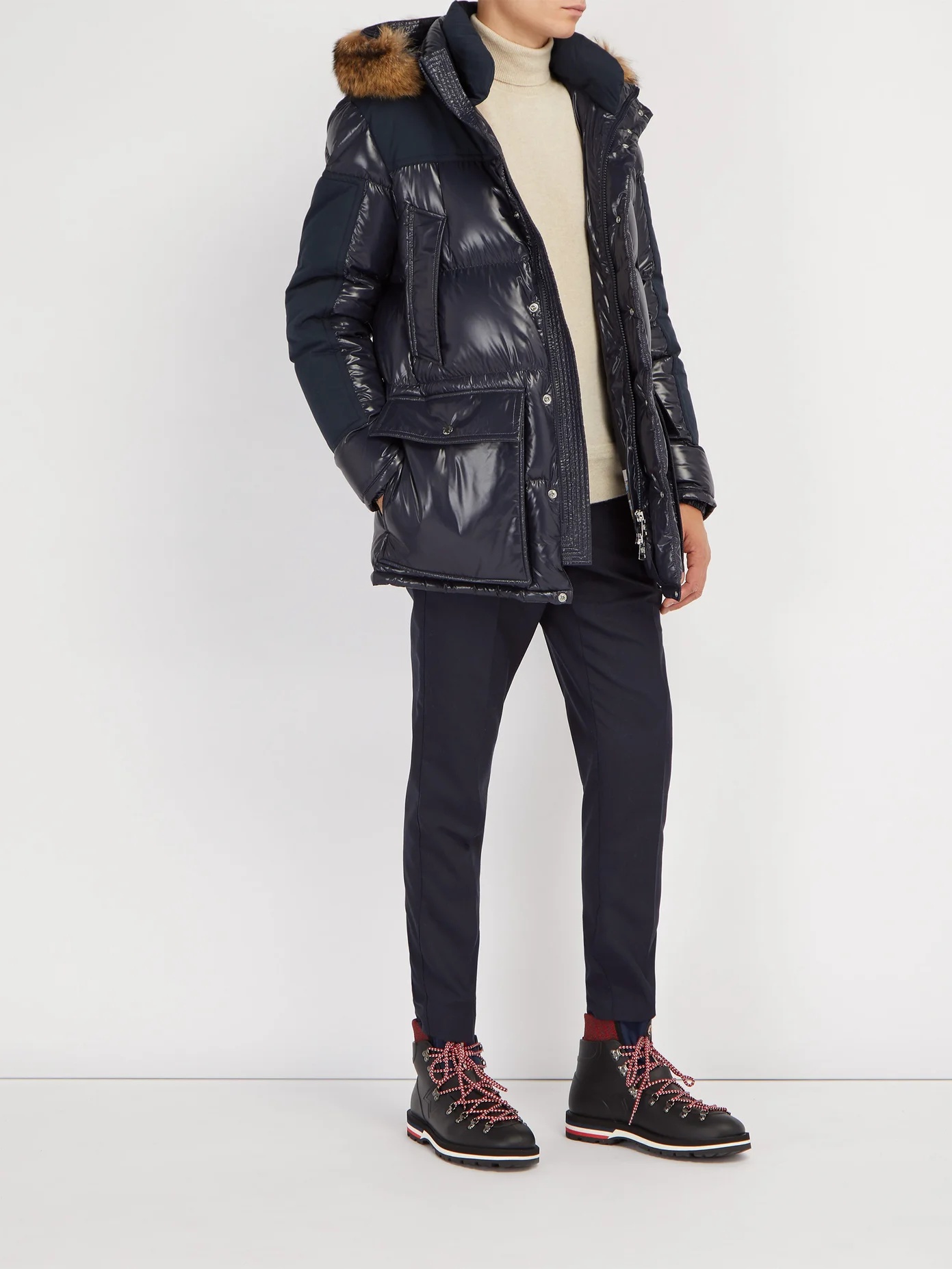 Frey hooded quilted-down parka - 2