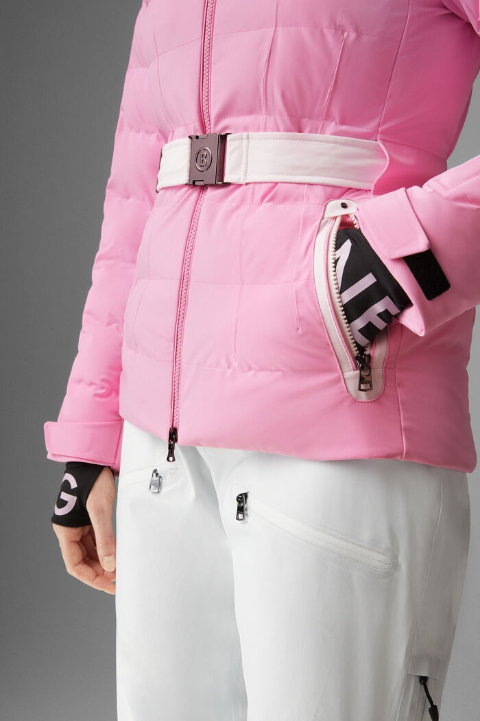Ellya Ski jacket in Pink/White - 7