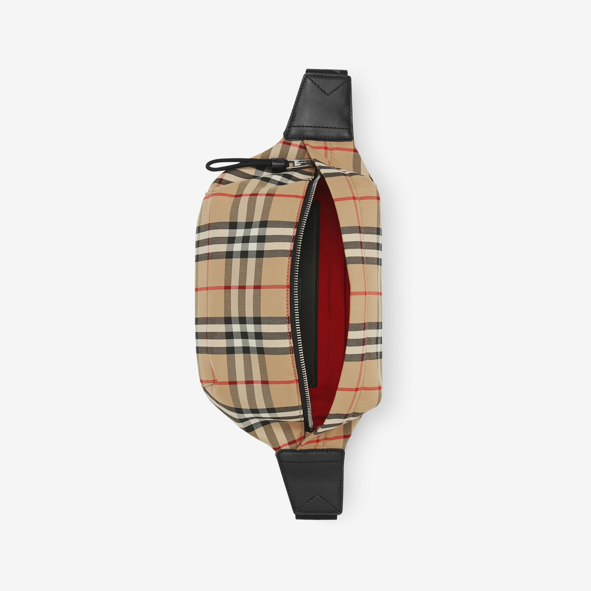 Medium Vintage Check Bonded Cotton Bum Bag - 4