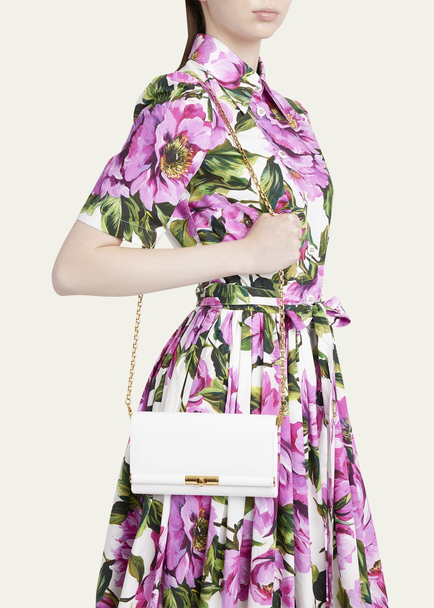 Marlene Flap Leather Shoulder Bag - 2