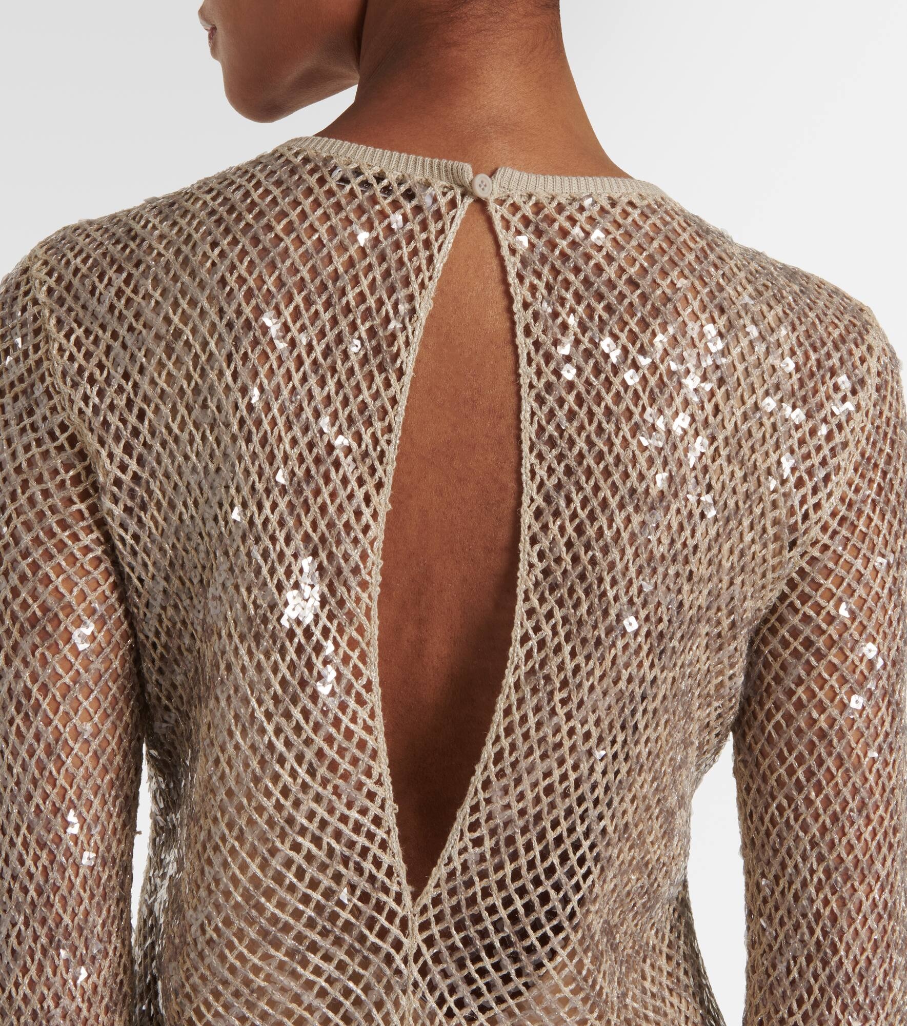Sequined gown - 7