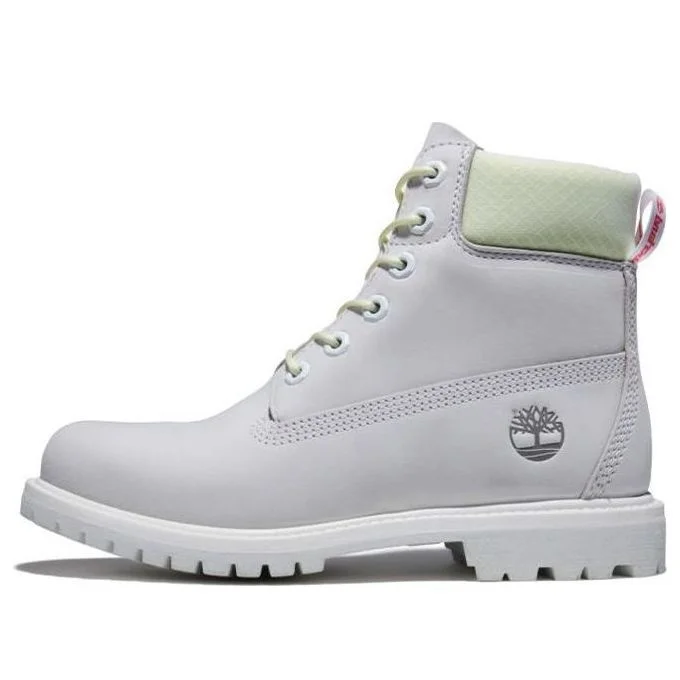 (WMNS) Timberland Premium 6 Inch Waterproof Boot 'Bright White Waterbuck' A2HYS143 - 1