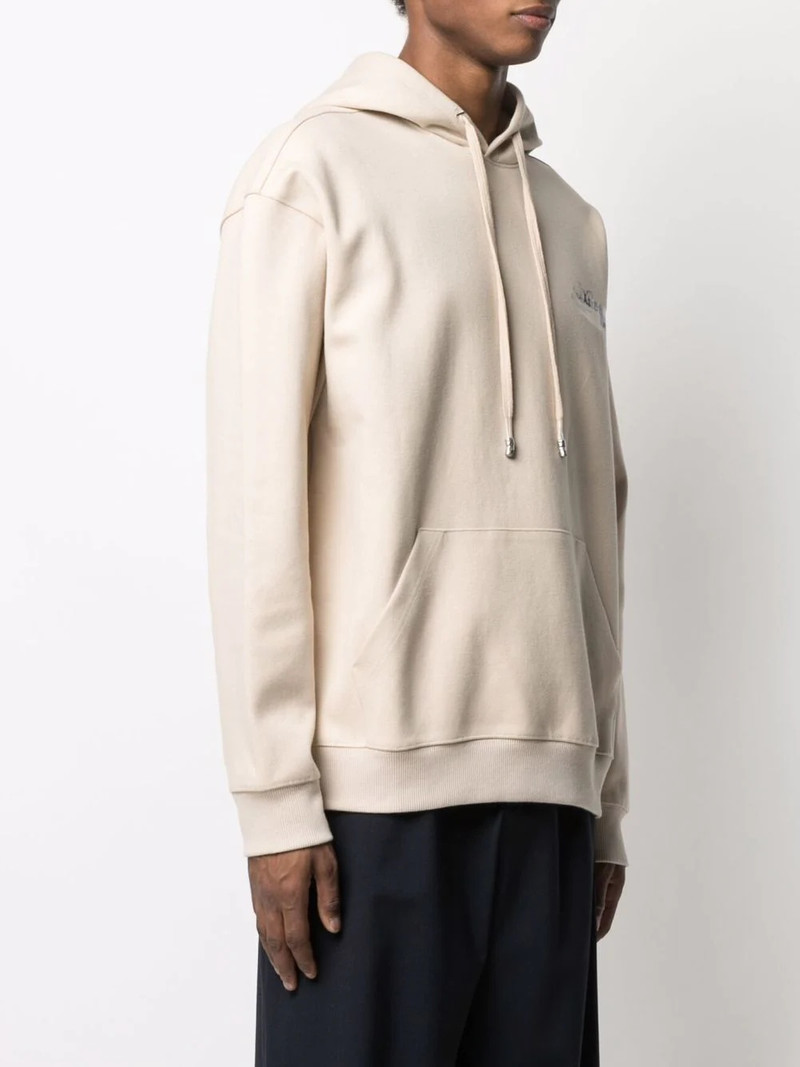 logo-print hoodie 4