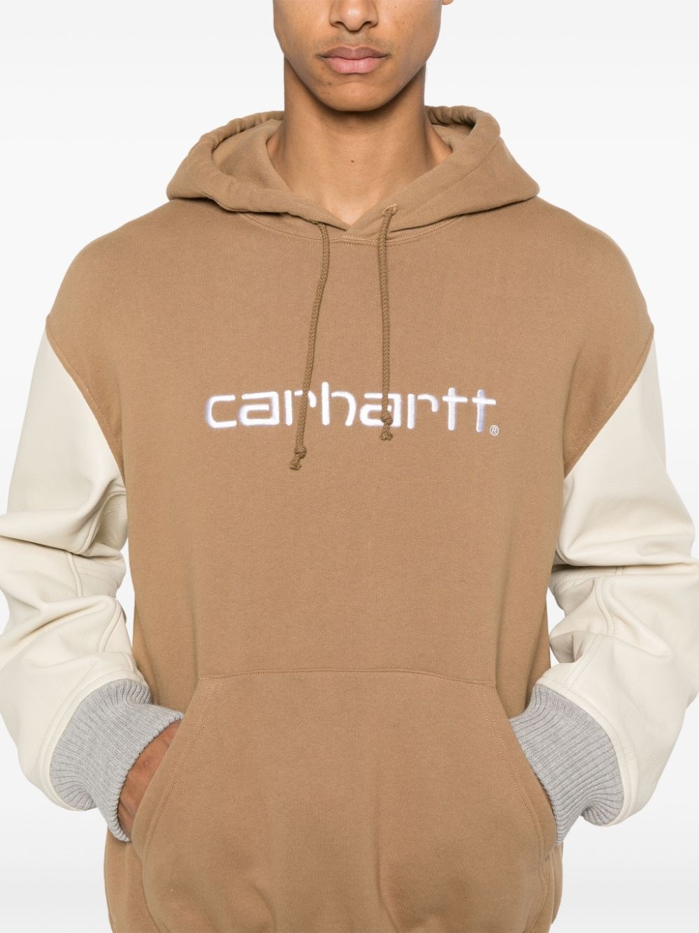 x Carhartt cotton hoodie - 5
