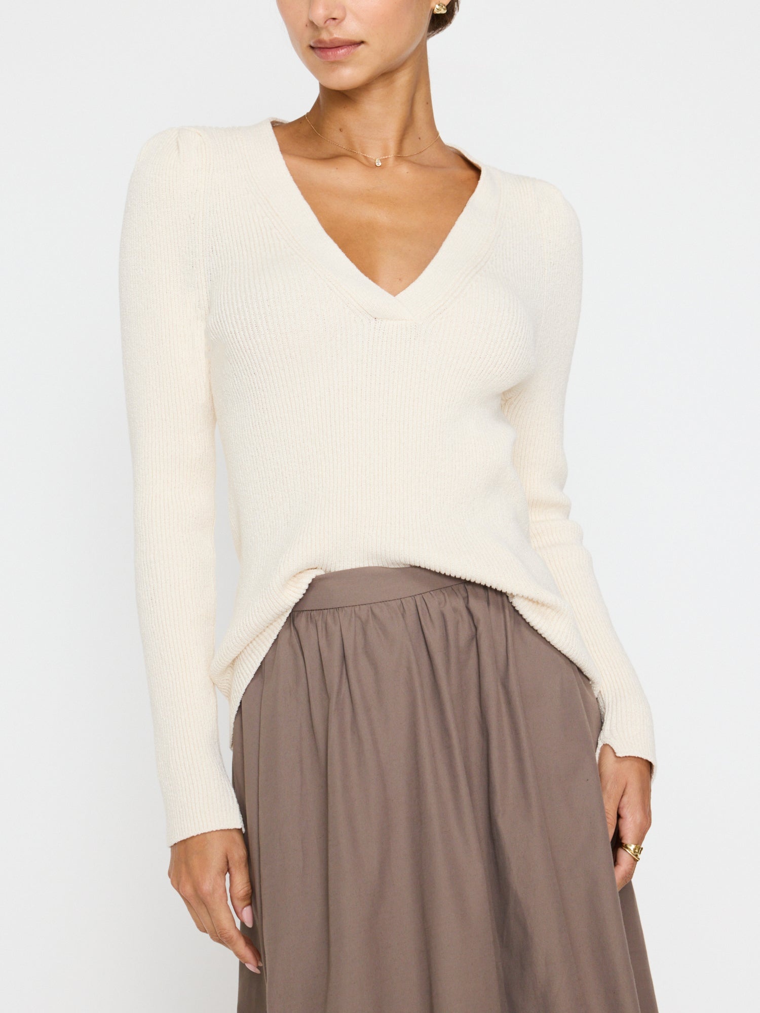 The Nora V-Neck Sweater - 4