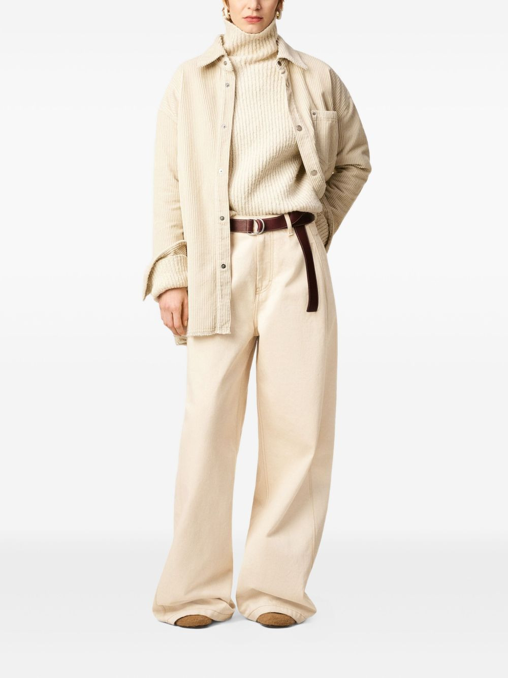 Ami Paris Jeans Beige - 2