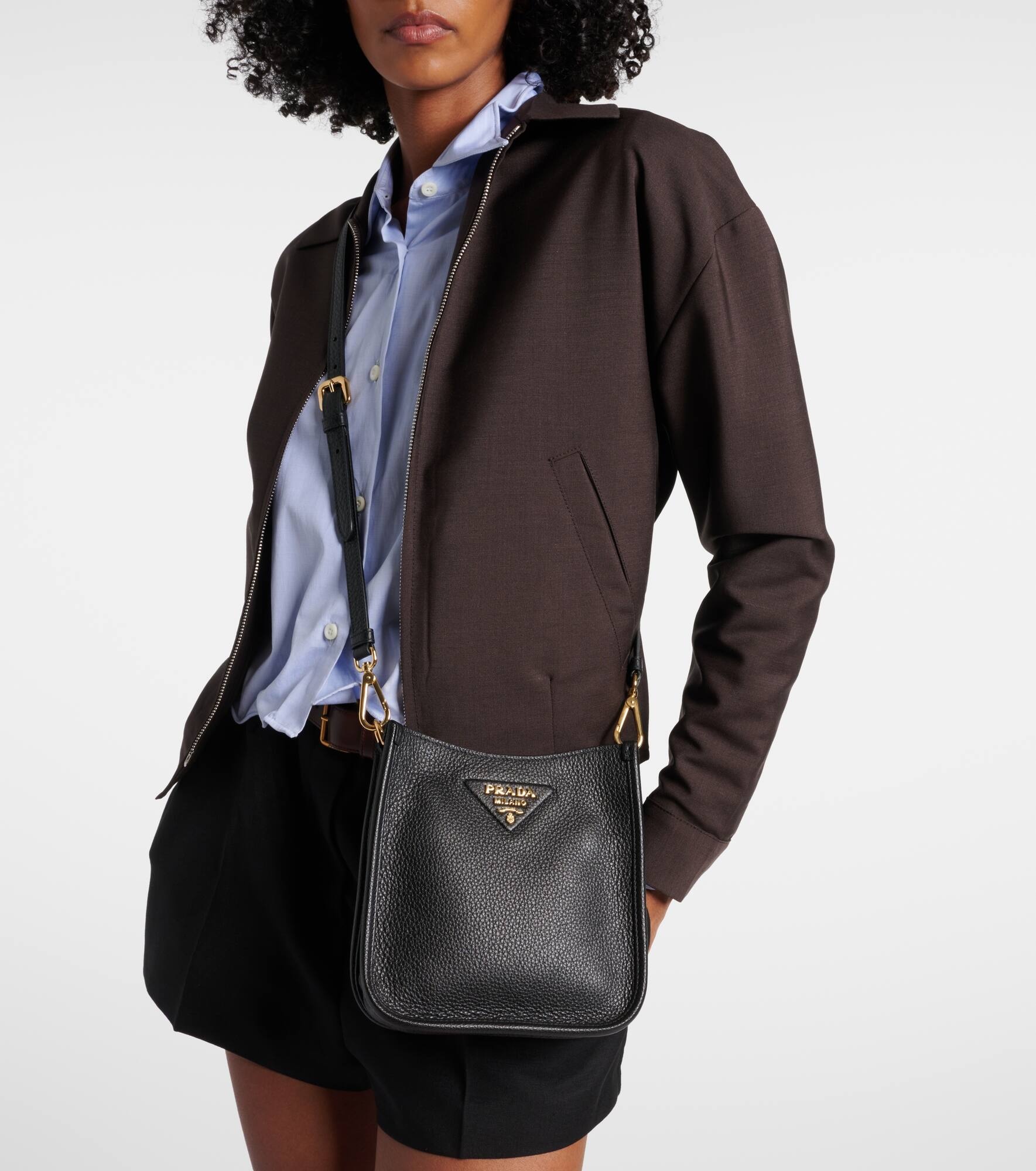 Mini leather shoulder bag - 7