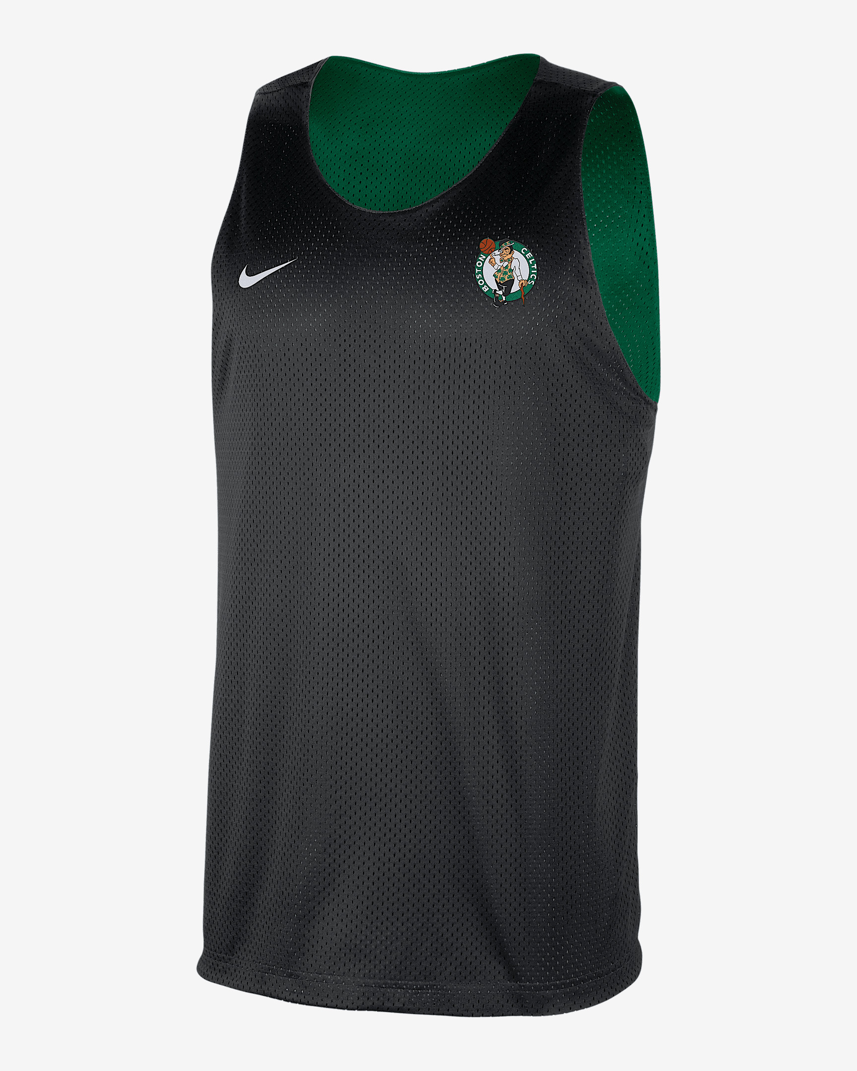 Boston Celtics Courtside Men's Nike NBA Mesh Practice Jersey - 4