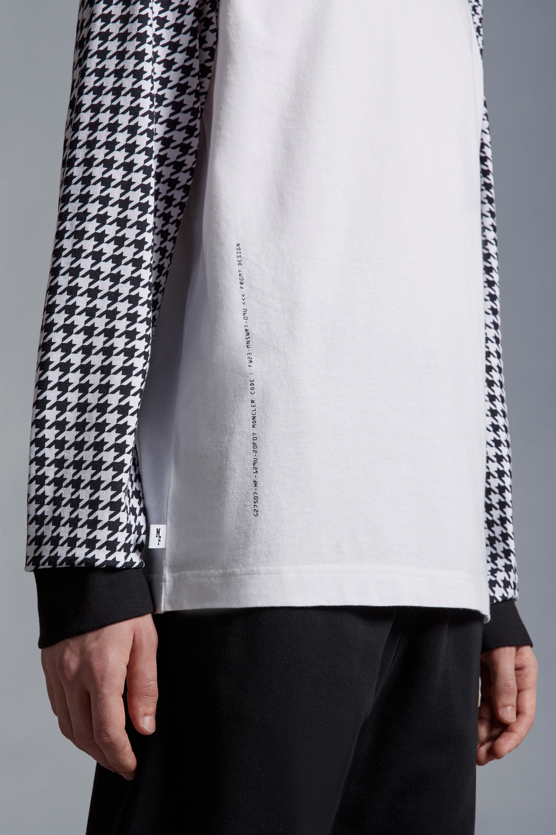 Houndstooth Long Sleeve T-Shirt - 5