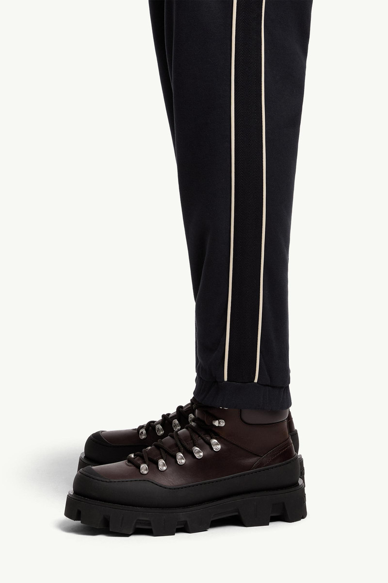 Stripe-Trimmed Cotton Sweatpants 3