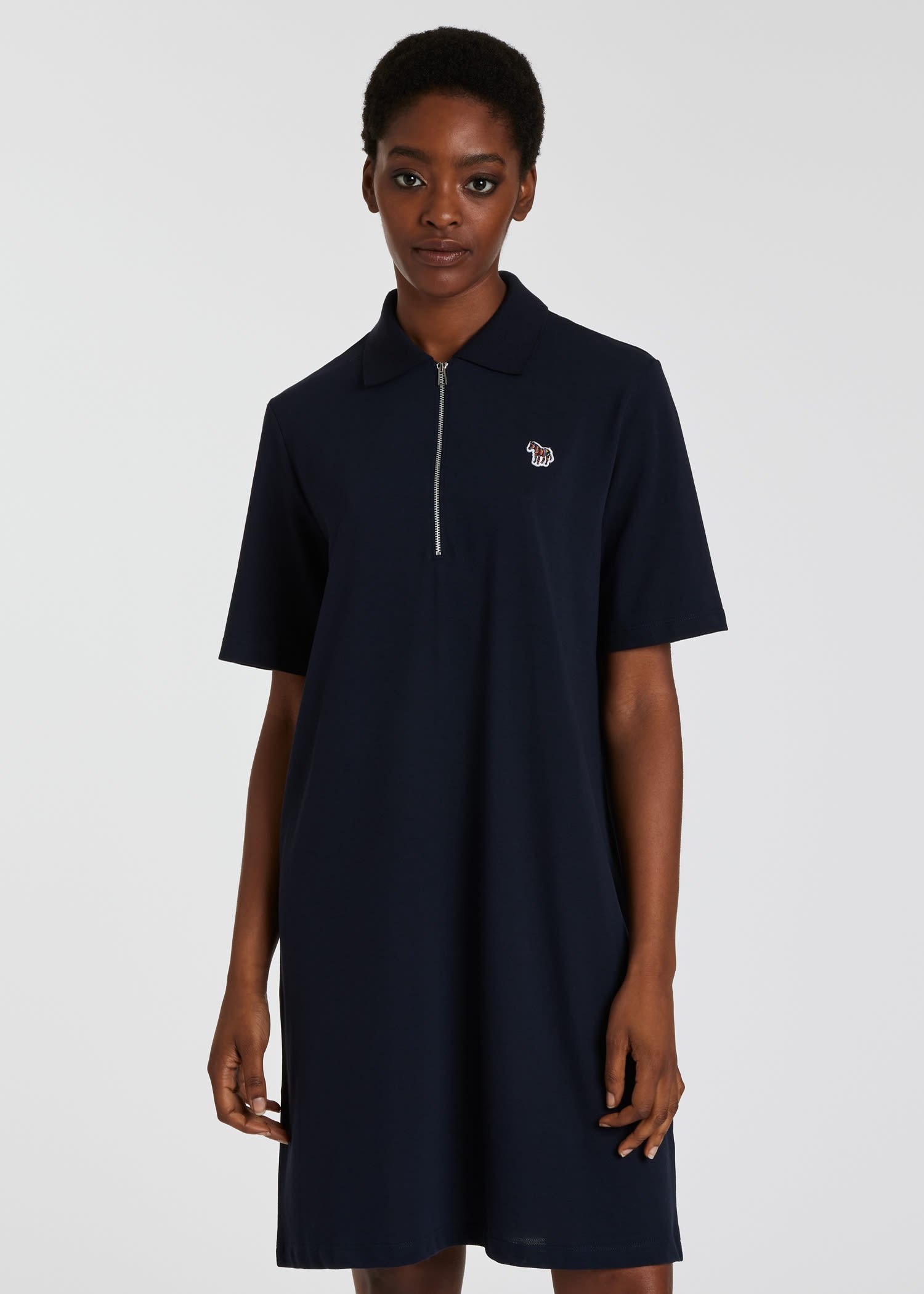 Zebra Logo Polo Dress - 4