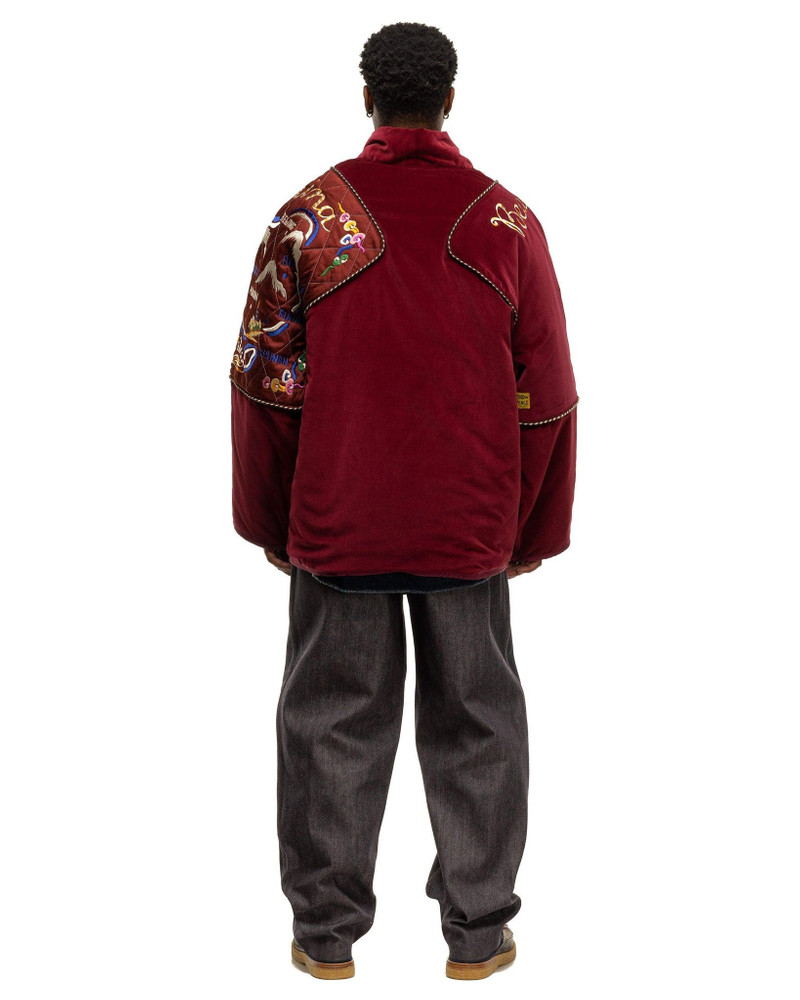 Velveteen KESA SHAM BOMBER JKT (Beautiful CHINA) Burgundy 3