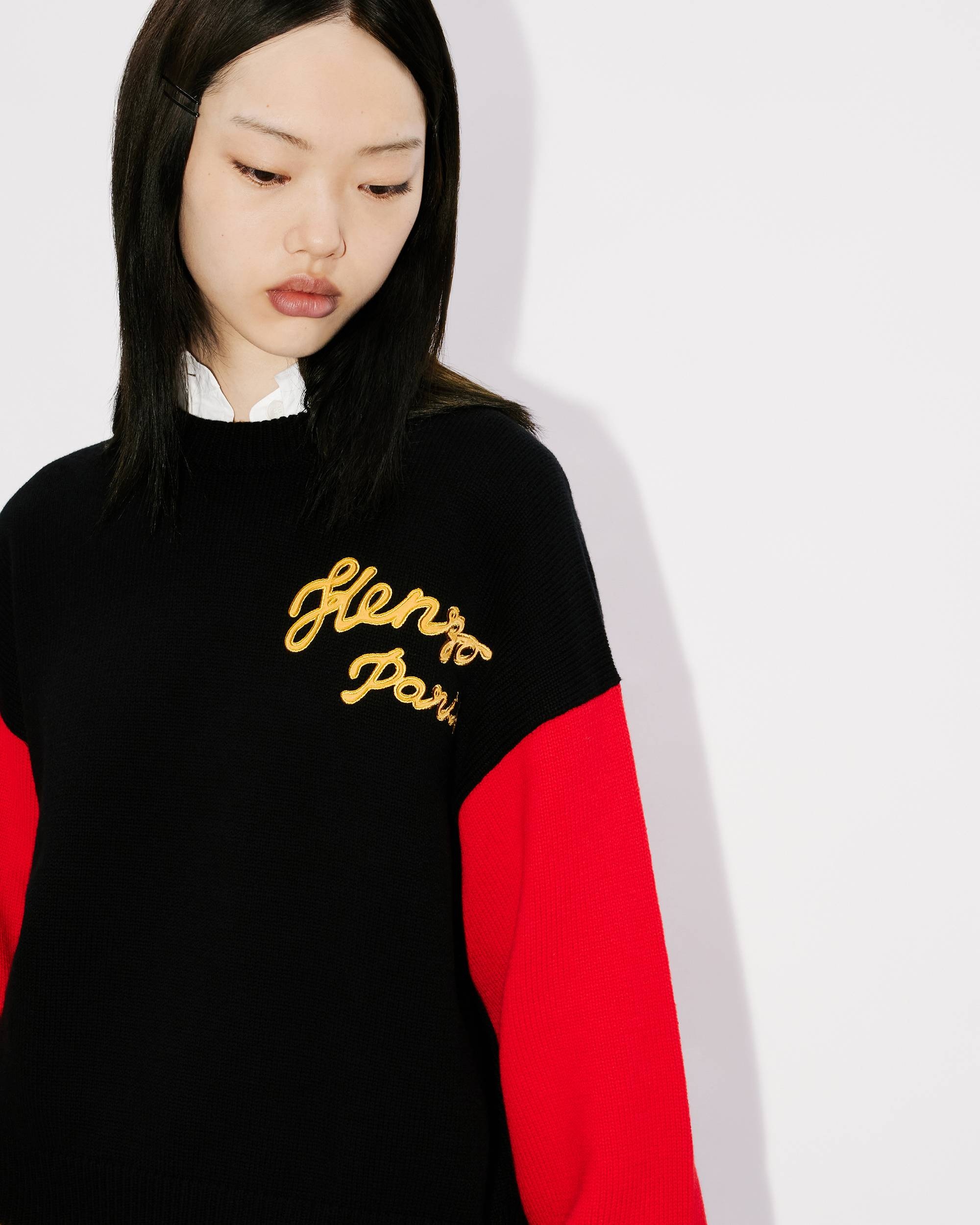 'Year of the Dragon' embroidered genderless jumper - 6