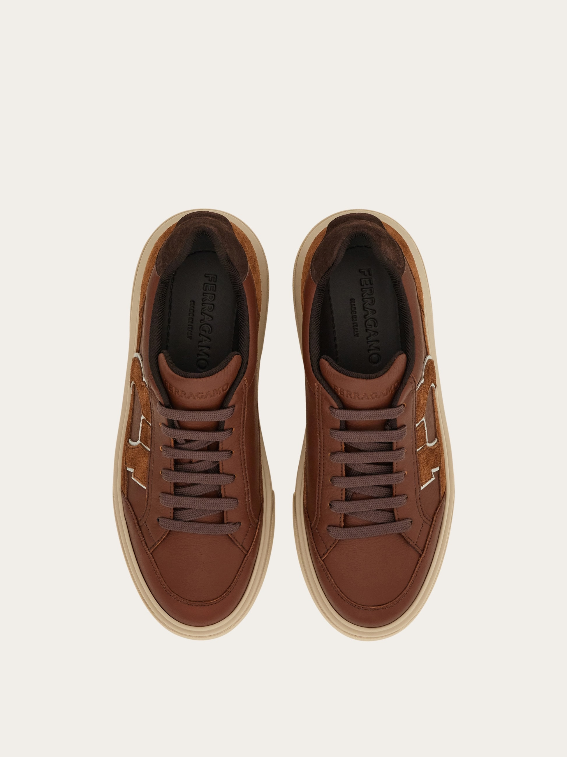 Gancini low-top sneaker - 3