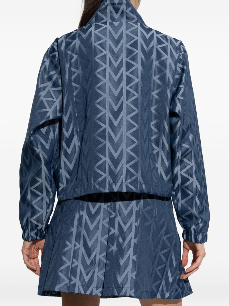 geometric-pattern zip jacket 4
