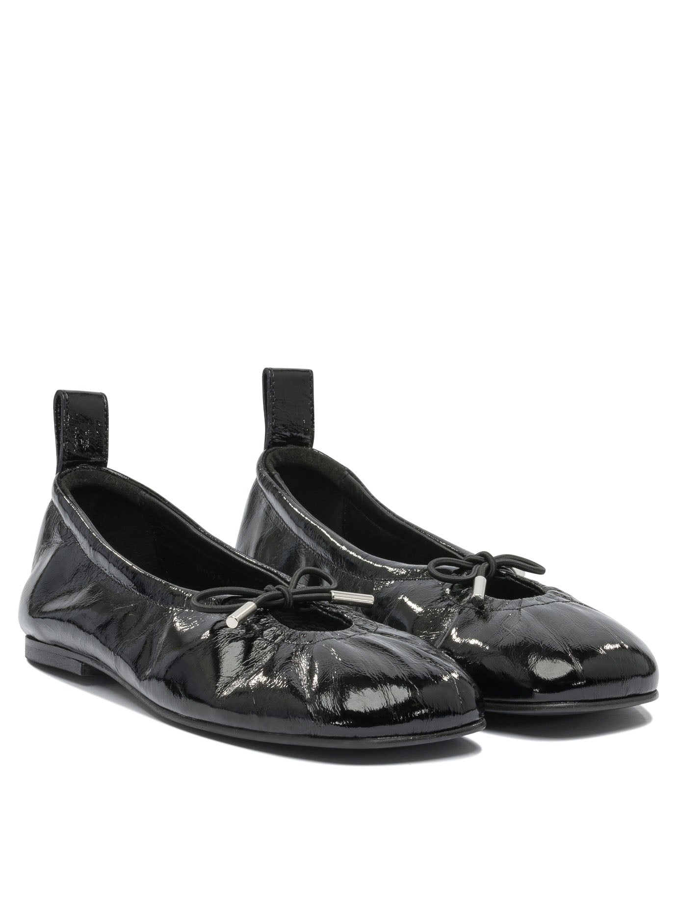 Alohas - Alohas Rosalind Onix Black Leather Ballet Flats - 2
