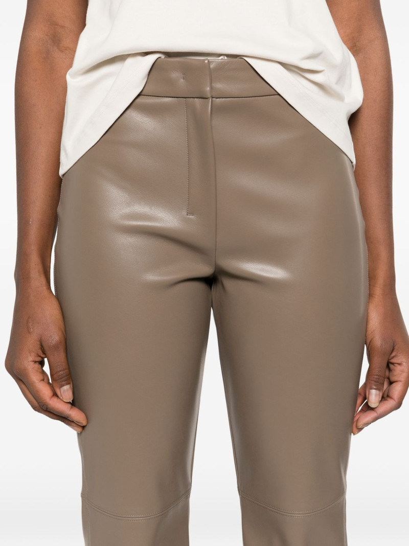 faux leather trousers 5