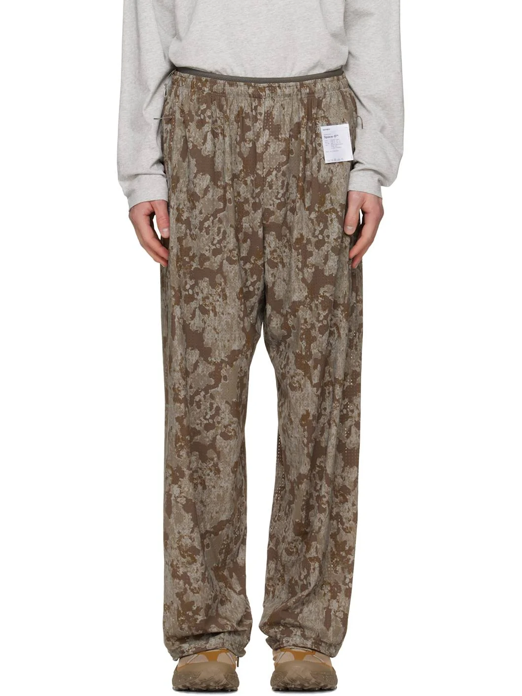 Khaki Space‑O Jogger Sweatpants - 1