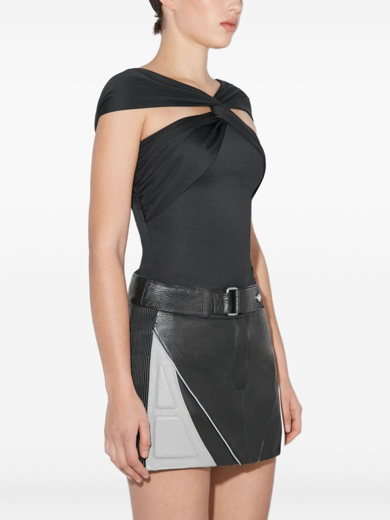 MISBHV knot-detail open-back top outlook