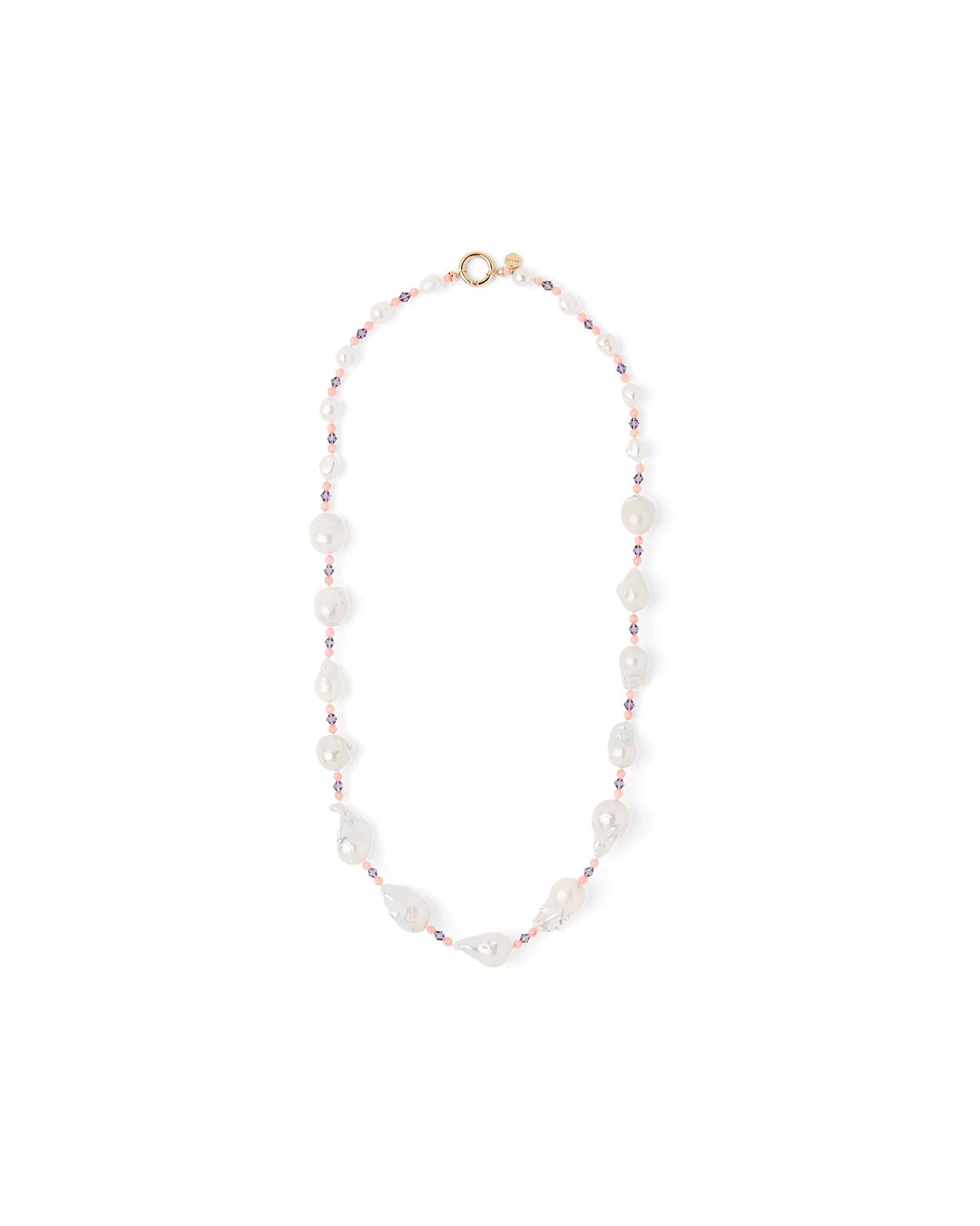 Prada Fine Jewellery gold and pearl necklace - 1