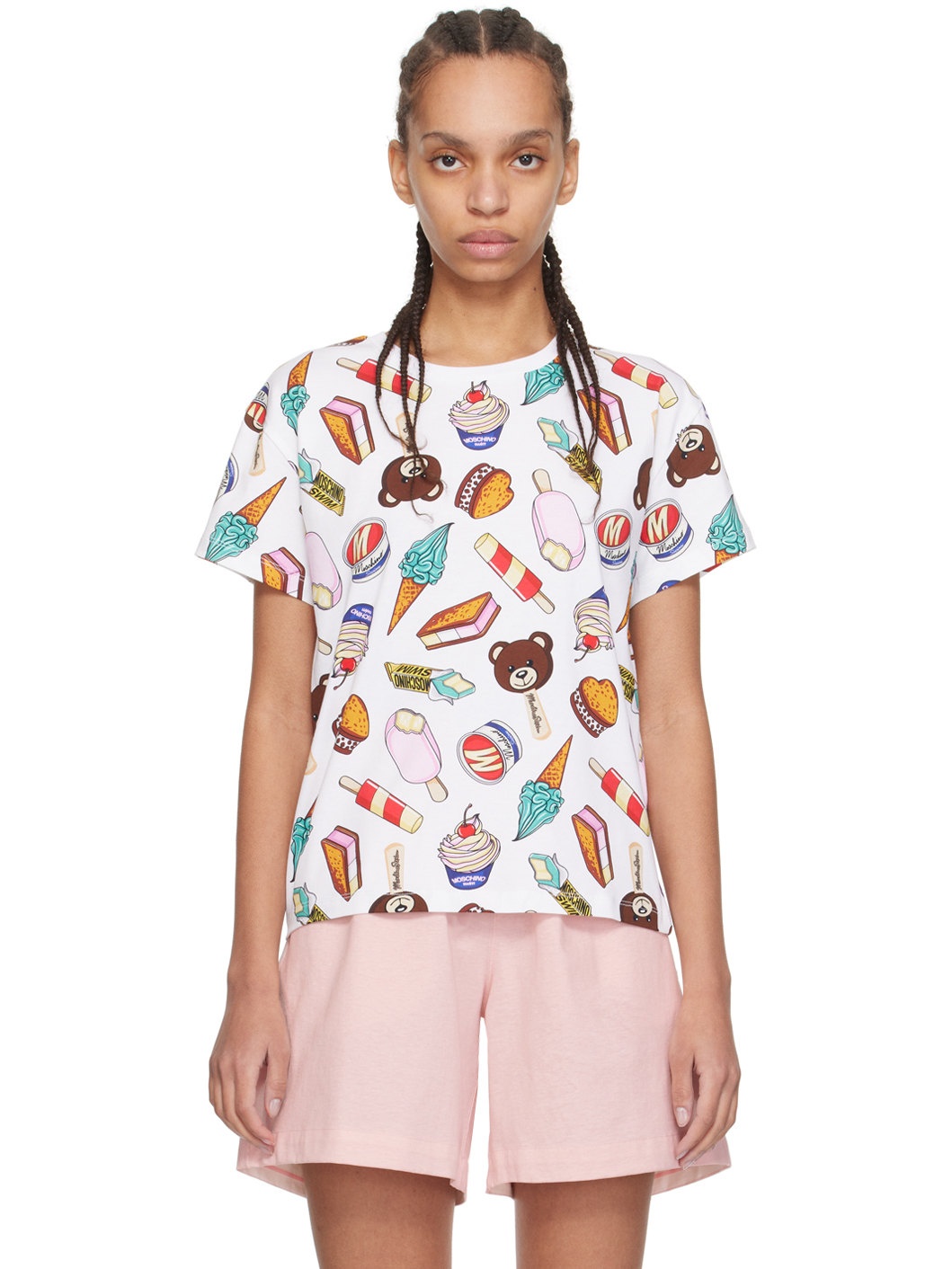 Multicolor Printed T-Shirt - 1