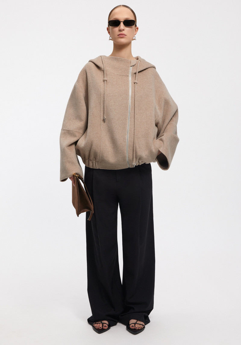 GEO Hooded wool jacket 3